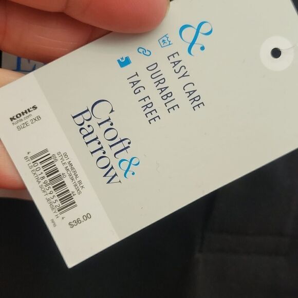 Mens Long Sleeve Black Tee - Picture 10 of 10